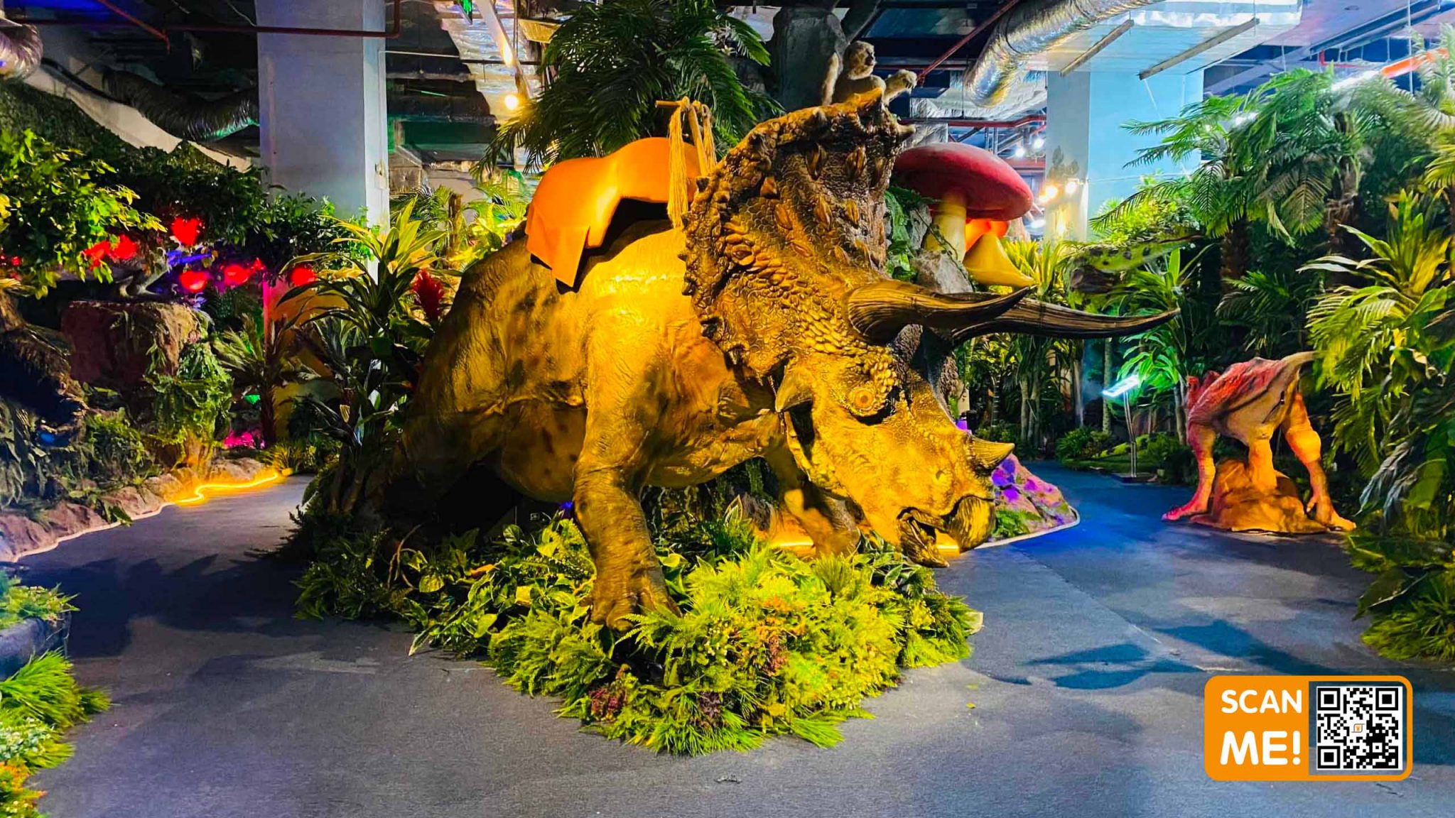 Giá vé khu Kidzone và công viên khủng long Royal City